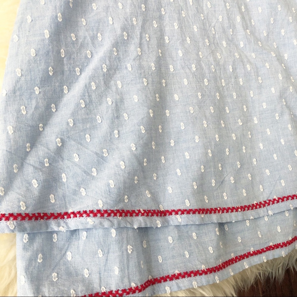 True Craft Racerback Ruffled Blouse Size M - Picture 4 of 8